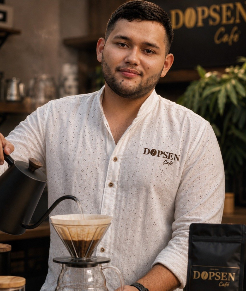 Fabián Alberto Moreno Torres - Fundador de Dopsen Café